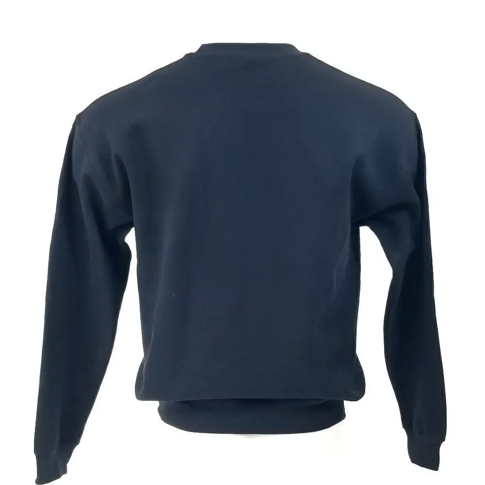 MINNESOTA TIMBERWOLVES Double Script Vintage Logo Pullover Crewneck Sweatshirt - Picture 3 of 4